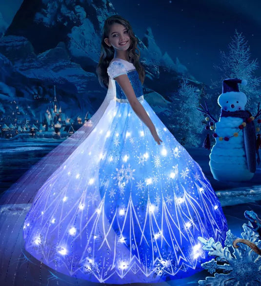 Princess LED Light Up Dress for Girls