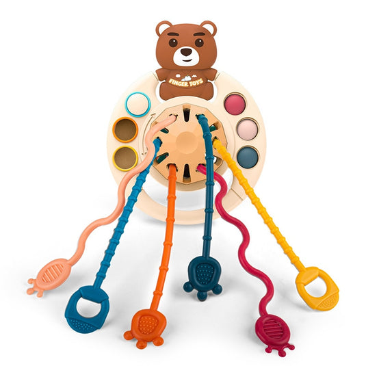 Silicone Pull String Toys