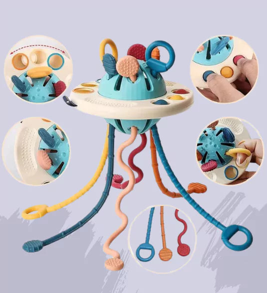 Silicone Pull String Toys